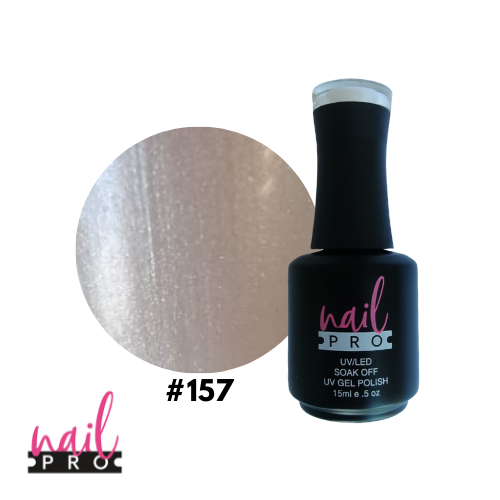 NAIL PRO Esmalte Permanente 157 Blanco Perlado