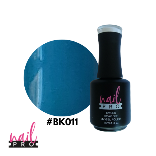 NAIL PRO Esmalte Permanente BK011 Azul Petróleo