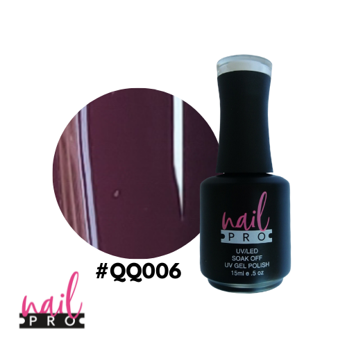 NAIL PRO Esmalte Permanente QQ006 Morado Uva