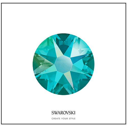 Swarovski 50 Cristales - Blue Zircon SS7