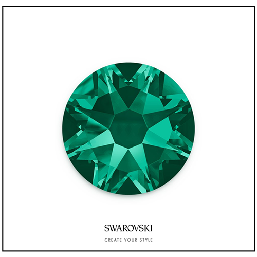Swarovski 50 Cristales - Emerald SS7