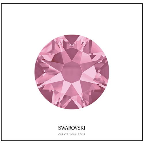 Swarovski 50 Cristales - Light Rose SS12