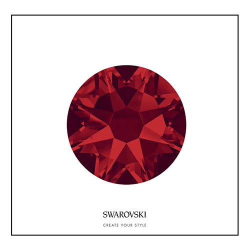 Swarovski 50 Cristales - Light Siam SS12